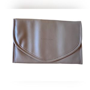 8 Other Reasons NWT Sleek Jewelry Travel Pouch Case Taupe